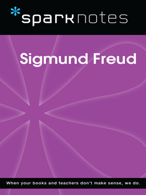 cover image of Sigmund Freud (SparkNotes Biography Guide)